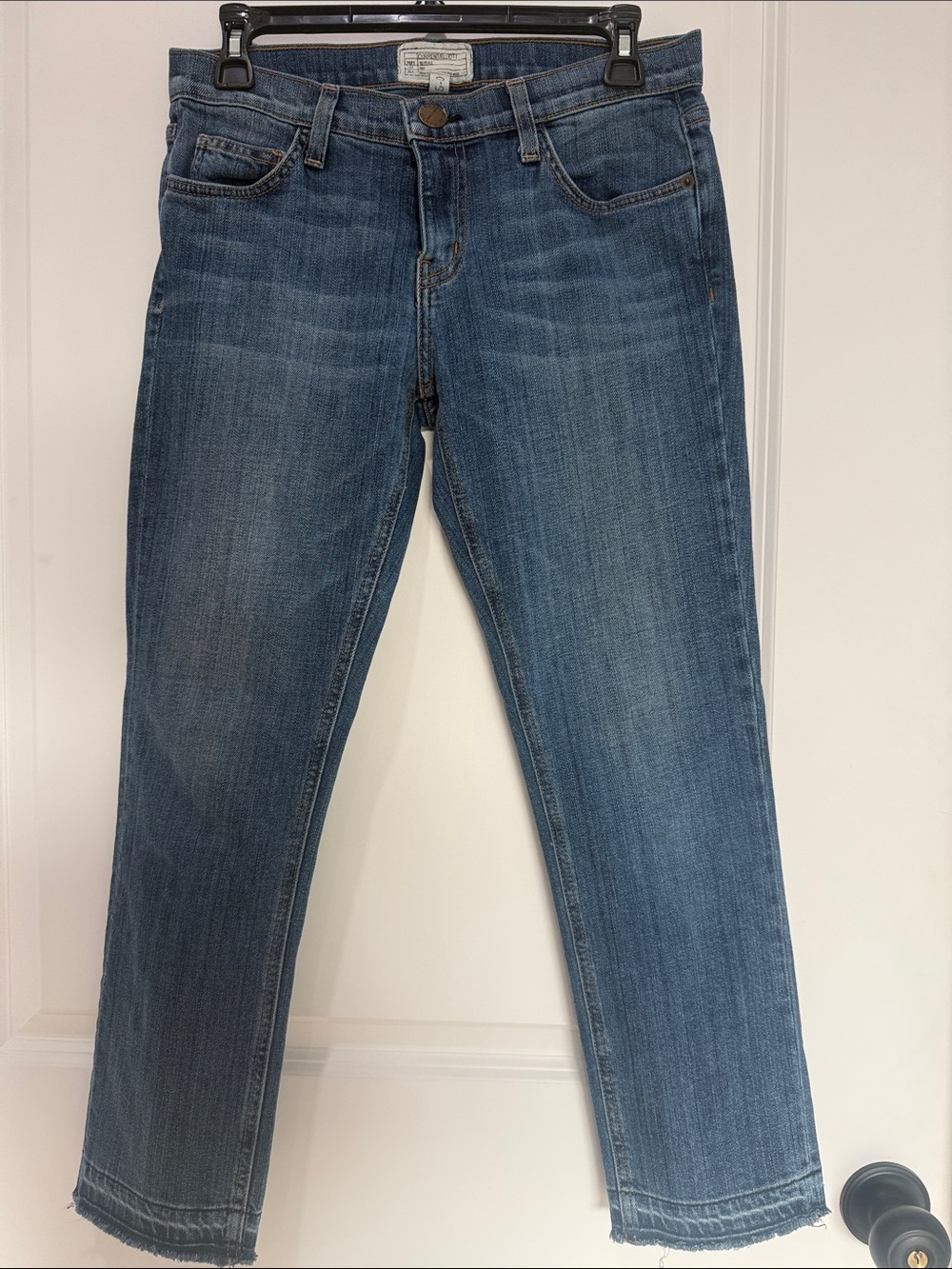 Current/Elliott Indigo Straight-Leg Women's Jeans